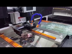 Máquina de perforación de vidrio de óptica de polarización con velocidad de perforación de 0-6000 mm/s