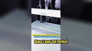 Corte por lotes por láser de vidrio azul de 3 mm de geometría de esquinas redondeadas