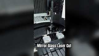 Corte por láser de vidrio de espejo retrovisor automotriz de 2 mm