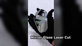 Corte por láser de vidrio de espejo retrovisor automotriz de 2 mm