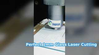 Corte por láser de vidrio polarizador laminado de 1 mm