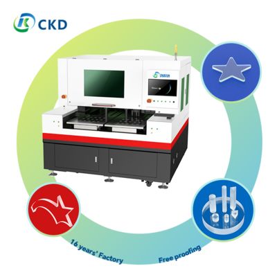 Customizable Laser Glass Cutting Machine for Different Shapes and Sizes  To Accuracy±0.01mm