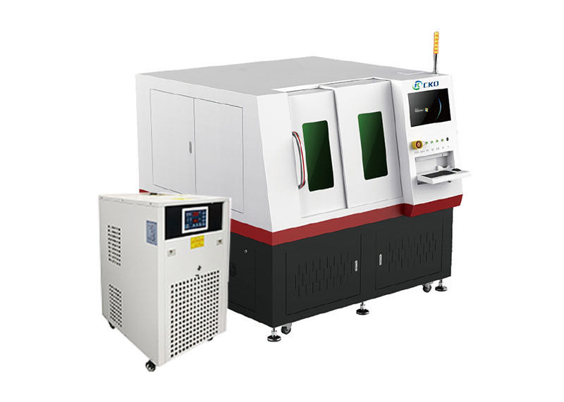 10W 30W 45W Laser Drilling Machine 0.3-15mm Thickness For Glass And Mirror